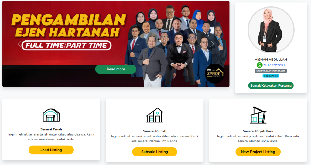 Khidmat perunding hartanah yang dipercayai dan berdaftar di Malaysia. Dapatkan khidmat nasihat hartanah hari ini